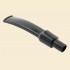 Stanwell Solid Black Saddle 16mm x 83mm Curved Acrylic Spare Pipe Mouthpiece with 9mm Filter Tenon ssm3