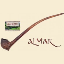 Vauen Auenland The Shire ALMAR Sandblast Bent 9mm Filter Churchwarden Pipe
