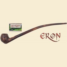 Vauen Auenland The Shire ERON Sandblast Bent 9mm Filter Churchwarden Pipe