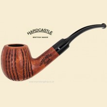 Export Special Hardcastle Argyle Smooth Rustic Lines Bent Egg Briar Pipe 133