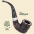 Peterson St Patricks Day 2025 Rusticated Large Bent Calabash Pipe XL11