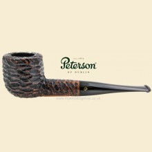 Peterson Aran Rustic Straight Pot Pipe 606