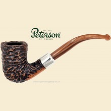 Peterson Derry Rustic Bent Dublin Pipe 128