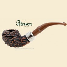 Peterson Derry Rustic 9mm Filter Bent Rhodesian Pipe 999