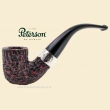 Peterson Donegal Rocky Rustic Bent Billiard Pipe 338