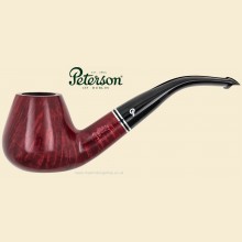 Peterson Killarney Red 9mm Filter Smooth Bent Brandy Pipe B11