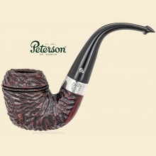 Peterson Sherlock Holmes Watson 9mm Filter Rustic Bent Pipe