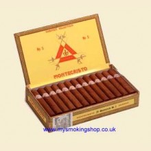 Montecristo No.5 Box of 25 Cuban Cigars