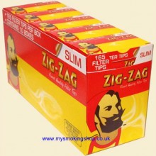 ZigZag Slim Filter Tips 10 Boxes of 165