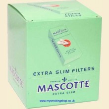 Mascotte ORIGINAL Extra Slim 5.3mm Filter Tips 10 Boxes of 126