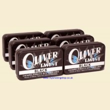 Oliver Twist BLACK Smokeless Chewing Tobacco Bits 6 Packs