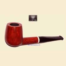 Sir Del Nobile Natural 9mm Filter Smooth Straight Billiard Pipe sdnn2