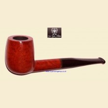 Sir Del Nobile Natural 9mm Filter Smooth Straight Billiard Pipe sdnn3
