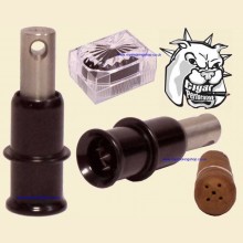The Perfdog Midnight Black 5-Hole Punch Cigar Perforator