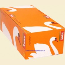 Swan Regular Liquorice Rolling Papers Box of 50 Packs