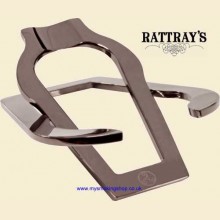 Rattrays Flat Fred Gunmetal Folding Pocket Pipe Stand with Case