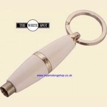 Dunhill Cigar Punch Pearl White Acrylic PA5150w