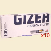 Gizeh Carbon King Size Cigarette Tubes 10 Boxes of 100