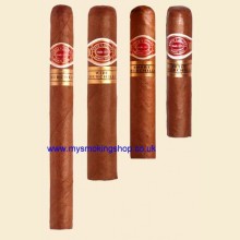 Romeo y Julieta Churchill Sampler of 4 Cuban Cigars