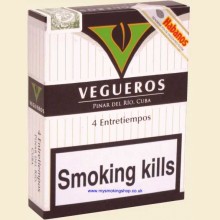 Vegueros Entretiempos Pack of 4 Cuban Cigars