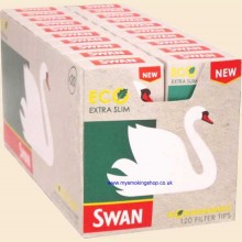 Swan ECO Extra Slim Filter Tips 20 Packs of 120
