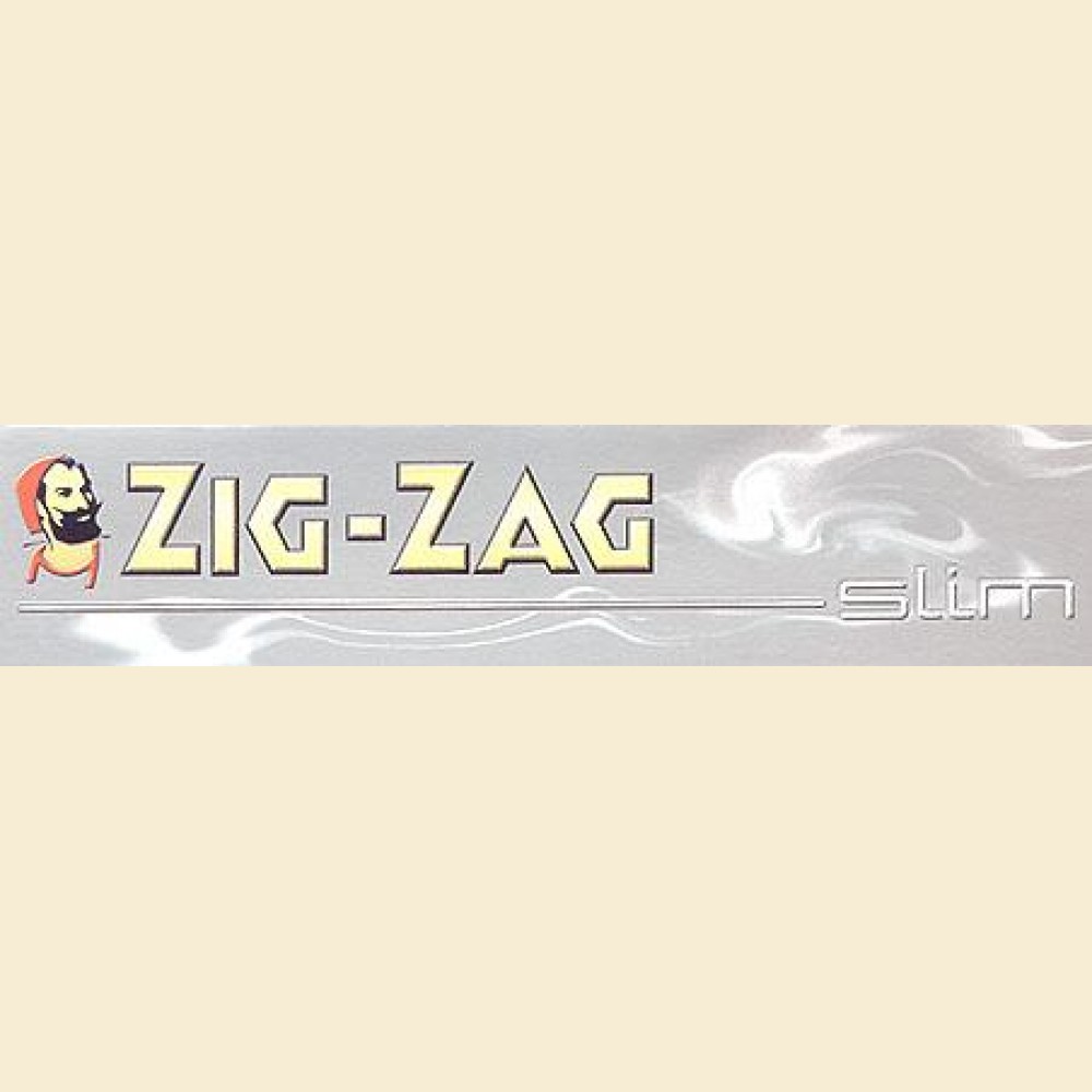 Zig Zag King Size Silver 110mm Slim Rolling Papers 50 Packs