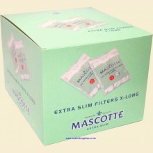 Mascotte ORIGINAL Extra Slim Extra Long 5.3mm Filter Tips 40 Bags of 150