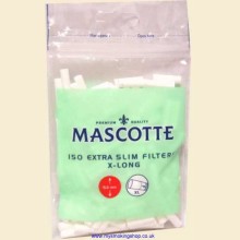 Mascotte ORIGINAL Extra Slim Extra Long 5.3mm Filter Tips 1 Bag of 150