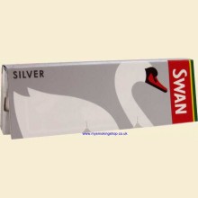 Swan Regular Silver Rolling Papers 1 Pack