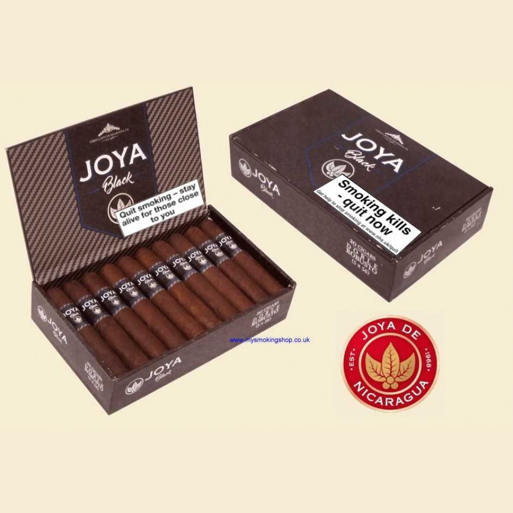 Joya De Nicaragua Joya Black Doble Robusto Box Of 20 Nicaraguan Cigars