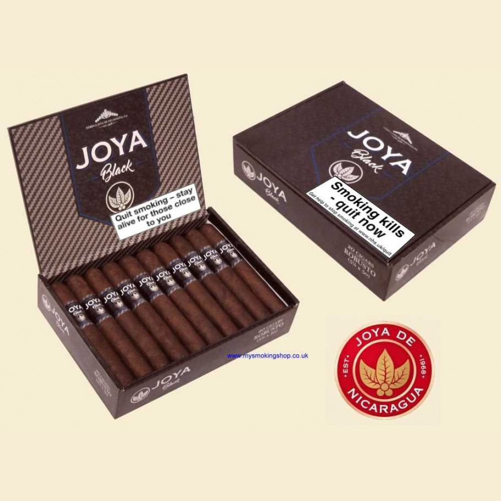 Joya De Nicaragua Joya Black Robusto Box Of 20 Nicaraguan Cigars