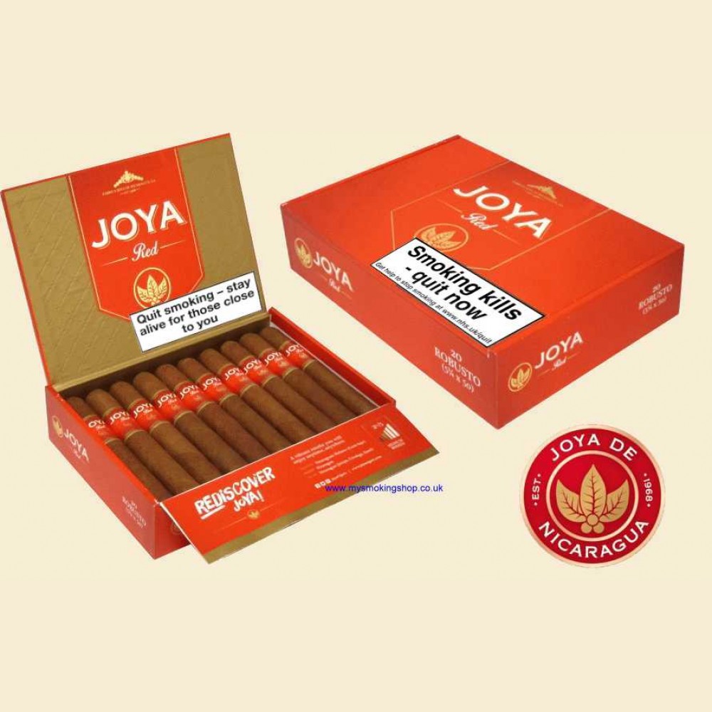 Joya De Nicaragua Joya Red Robusto Box Of 20 Nicaraguan Cigars