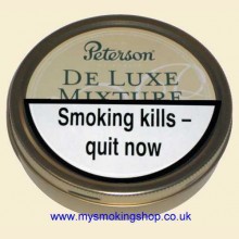 Peterson De Luxe Mixture Pipe Tobacco 50g Tin