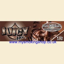 Juicy Jay's Milk Chocolate Flavour 79mm Rolling Papers 1 Pack