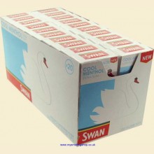 Swan COOL MENTHOL Extra Slim Filter Tips 20 Packs of 120