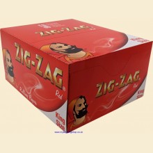 Zig-Zag King Size Red 100mm Rolling Papers 50 Packs