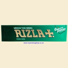 Rizla King Size Green 100mm Rolling Papers 1 Pack