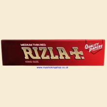 Rizla King Size Red 100mm Rolling Papers 1 Pack