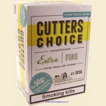 Cutters Choice Extra Fine Hand Rolling Tobacco 5 x 50g Pouches