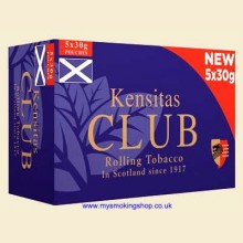 Kensitas Club Hand Rolling Tobacco 5 x 30g Pouches
